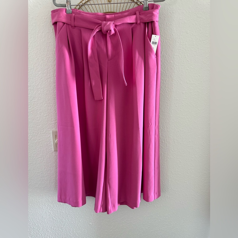 NWT Anthropologie Maeve Tie-Waist Culottes